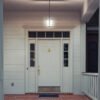 45094 - Arbotante tipo farol moderno colgante para exteriores, negro
