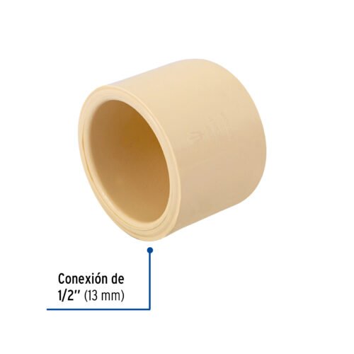 45118 - Tapón de CPVC 1/2", Foset