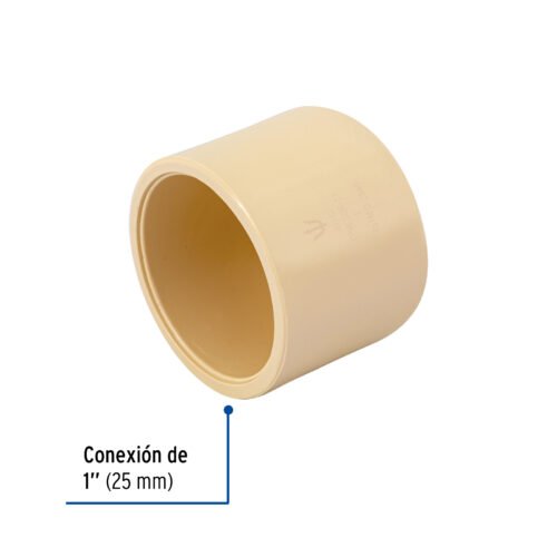 45120 - Tapón de CPVC 1", Foset