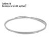 45121 - Rollo de 30 g de alambre galvanizado calibre 14.5, en bolsa