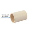 45127 45127 - Cople de CPVC de 3/4", Foset