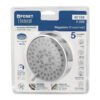 45169 - Regadera cromo 4"con 5 funciones, sin brazo, Foset Element