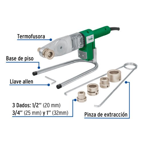 451714 45171 - Termofusora de 600 W para PPR, Foset