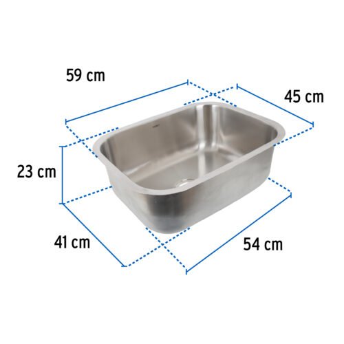 45175 - Tarja de submontar 59 x 45 x 23 cm, FOSET RIVIERA