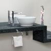 451913 45191 - Monomando alto para lavabo, cromo, FOSET RIVIERA