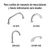 45233 - Aireador conexión hembra para cuello de mezcladora, Foset