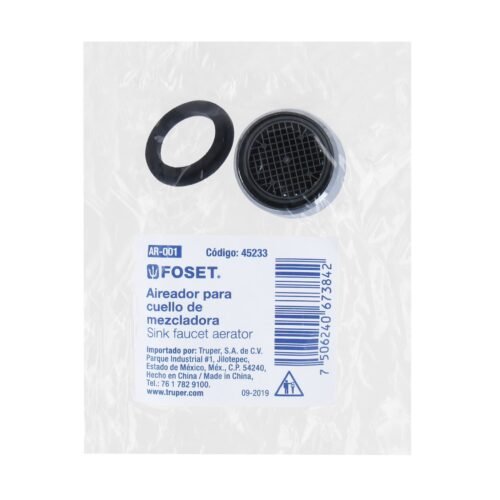 45233 - Aireador conexión hembra para cuello de mezcladora, Foset
