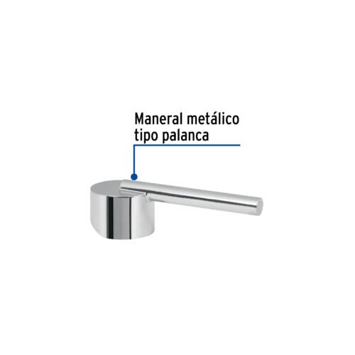 45252 - Maneral de palanca para monomando de lavabo, cromo, Element