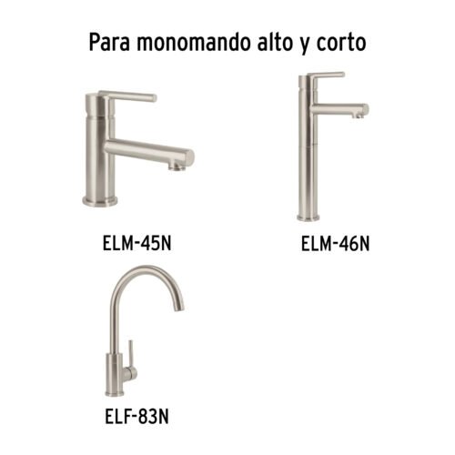 45257 - Maneral de palanca para monomando de lavabo, satín, Element