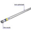 45287 - Tubo Conduit 3/4" pared gruesa (1.6 mm), et. amarilla, 3 m