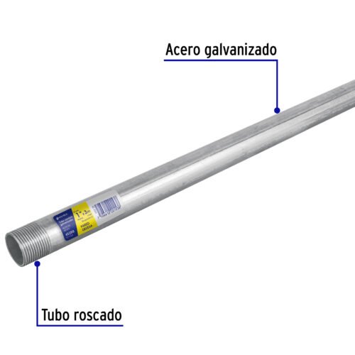 45288 - Tubo Conduit 1" pared gruesa (1.8 mm), et. amarilla, 3 m