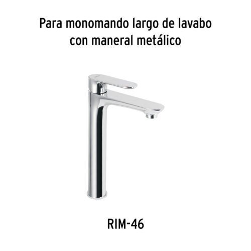 45293 - Maneral de palanca para monomandos, cromo, Riviera