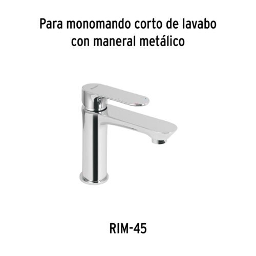 45293 - Maneral de palanca para monomandos, cromo, Riviera