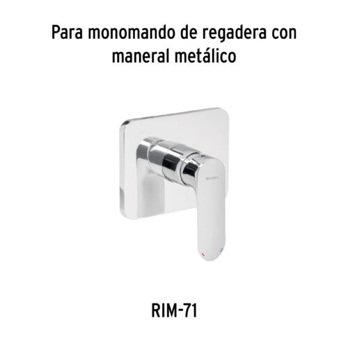 45293 - Maneral de palanca para monomandos, cromo, Riviera
