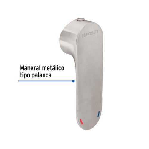 45294 - Maneral de palanca para monomandos, satín, Riviera