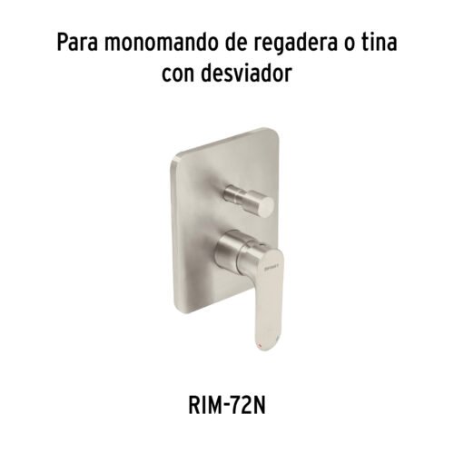 45294 - Maneral de palanca para monomandos, satín, Riviera