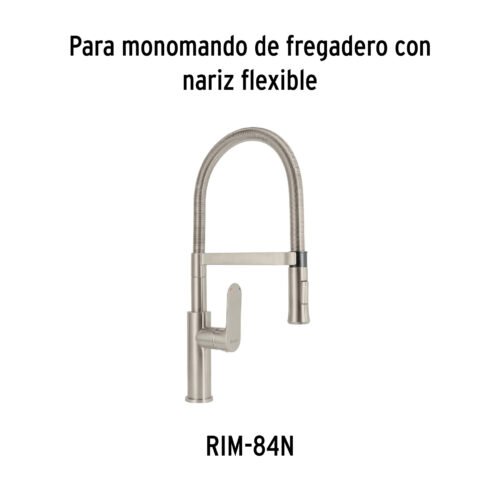 45294 - Maneral de palanca para monomandos, satín, Riviera