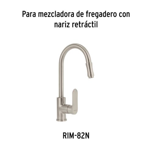45294 - Maneral de palanca para monomandos, satín, Riviera