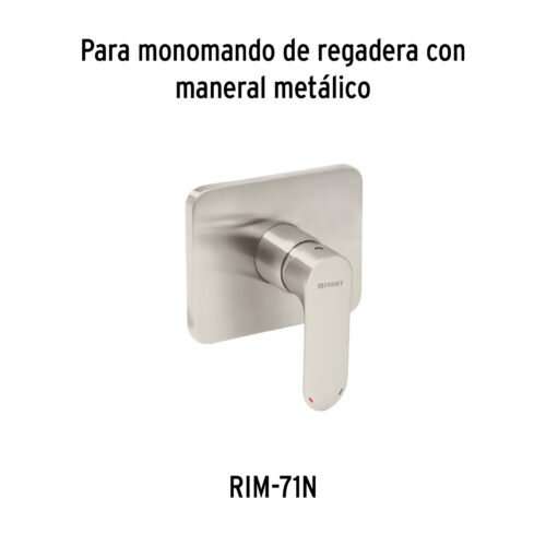 45294 - Maneral de palanca para monomandos, satín, Riviera