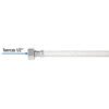 453132 45313 - Manguera lavabo/fregadero, vinilo blanco, 1/2" x 1/2", 55 cm