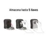 45328 - Caja de combinación guardallaves para pared, 12cm, HERMEX