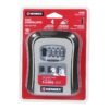 45328 - Caja de combinación guardallaves para pared, 12cm, HERMEX