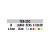 453681 45368 - Bolsa con 25 piezas de Tubo Termocontráctil, VOLTECK