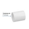 45419 - Cople de PVC cédula 40 de 1", Foset