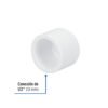 45423 - Tapón de PVC 1/2", Foset