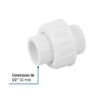 45435 - Tuerca unión lisa de PVC 1/2", Foset
