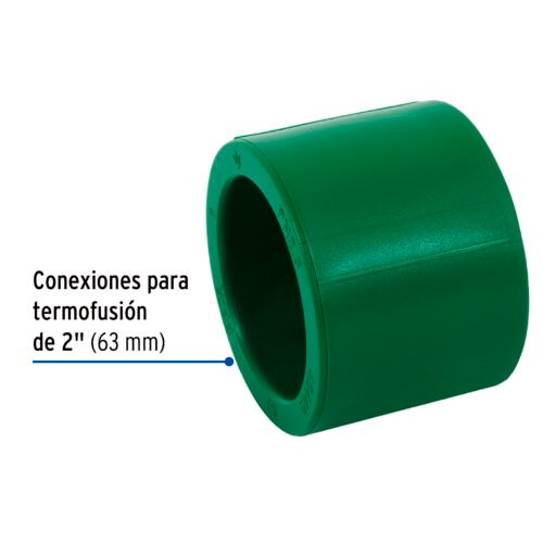45449 - Cople de PPR, 2" (63mm), FOSET