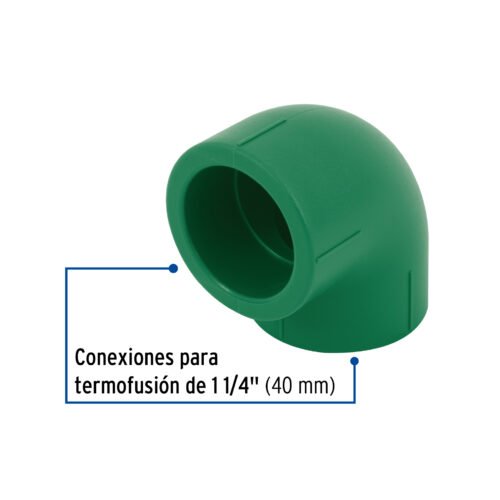 45459 45459 - Codo 90° PPR, 1-1/4", Foset