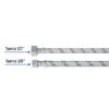 454882 45488 - Manguera lavabo/fregadero, acero inox, 1/2" x 3/8", 30 cm