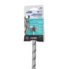 454883 45488 - Manguera lavabo/fregadero, acero inox, 1/2" x 3/8", 30 cm