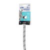 454903 45490 - Manguera lavabo/fregadero, acero inox, 1/2" x 3/8", 55 cm