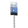 45502 - Manguera p/WC, acero inox, 3/8"x7/8", 40cm, latón/latón