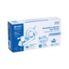 455124 45512 - Mezcladora 4" lavabo, ABS, cuello curvo, palanca, BASIC