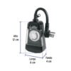 45519 - Temporizador analógico para uso en exteriores, Volteck