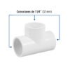 45532 - Tee sencilla de PVC 1-1/4", Foset
