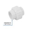 45542 - Tuerca unión lisa de PVC 1-1/4", Foset