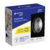 455674 45567 - Luminario cuadrado negro spot fijo, lámpara no incluida