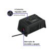 45572 - Regulador de voltaje de 800 VA / 400 W 4 contactos, Volteck