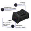45573 - Regulador de voltaje de 1200 VA / 600 W 8 contactos, Volteck