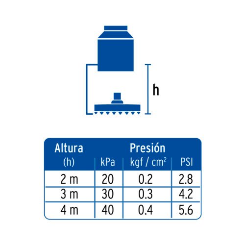 45582 - Regadera satín 6" plato redondo, sin brazo, Foset Element