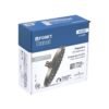 45583 - Regadera satín 8" plato redondo, sin brazo, Foset Element