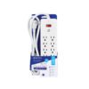 455862 45586 - Multicontacto 8 entradas, 2 USB A 2 USB C, blanco, VOLTECK