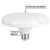 45631 - Lámpara LED tipo OVNI 18 W (equiv. 125 W), luz cálida, caja