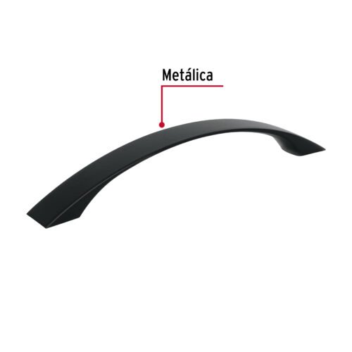 456451 45645 - Jaladera de 128mm, lĂnea Moderna, negro, HERMEX