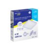 45669 - Luminario LED empotrable ajustable 6 W, cuadrado, luz de día