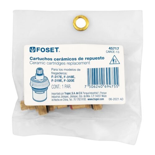 45717 - Bolsa con 2 cartuchos cerámicos p/F-317E, 318E, 319E y 320E